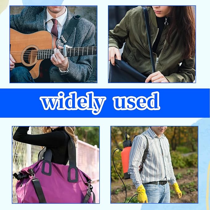 Grevosea Shoulder Pad for Bag Strap, Extra Thick Soft Shoulder Strap Pad Removable Backpack Strap Pads for Backpack Duffle Bag Guitar Straps Cushion