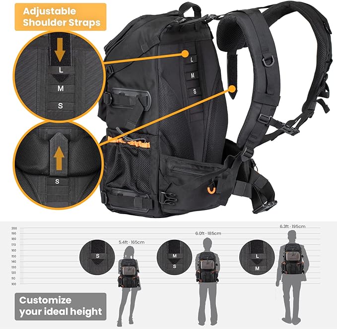 TARION 27L Extra Large Camera Backpack - 2 in 1 Professional Camera Bags for Photographers with 15.6" Laptop Compartment & Waterproof Raincover & Tripod Holder (PB01)