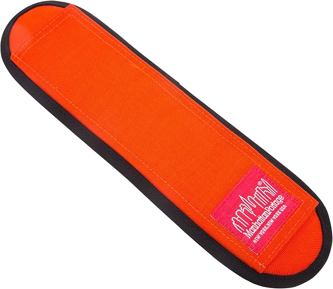 Manhattan Portage Shoulder Pad Hook & Loop Strap with Thick Padding Adjustable 2.5 Inches Wide 1000D Cordura Comfort (Orange)