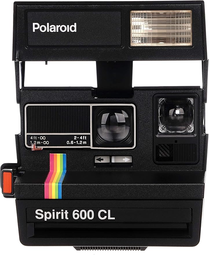 Polaroid Spirit 600CL Instant Camera – Vintage 600 Series | Refurbished Classic with Built-in Flash | Uses Polaroid 600 Film (Renewed)