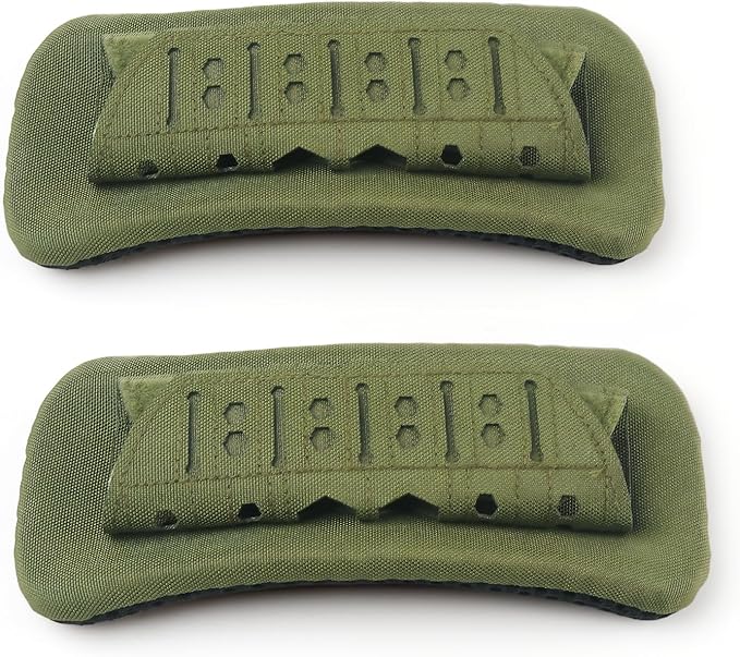 Archerest 2 Pack Tactical Plate Carrier Shoulder Pads, Soft Vest Shoulder Strap Cushion, Mesh Breathable Strap Pad for Backpack