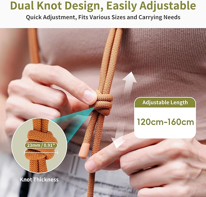 JJC Camera Neck Strap with Quick Release, 47-63" Adjustable Shoulder Sling Strap for Canon EOS R100 R50V R50 R6 Sony A7 V A7 IV A7R V A7C II Fujifilm X half X-E5 X-M5 X-T50 X-T30 III II - TribalGeo