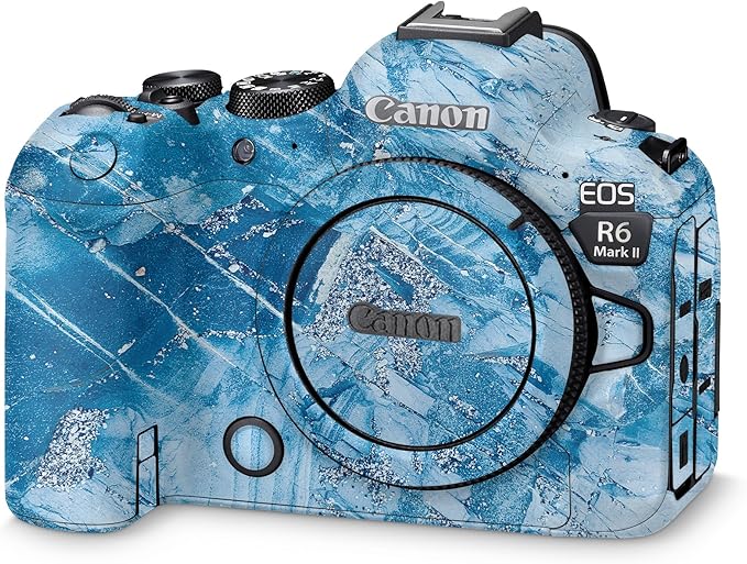 Camera Skin Compatible with Canon EOS R6 Mark II Camera (2022) - Winter Rock - Premium 3M Vinyl Protective Wrap Decal Cover - Easy to Apply | Crafted in The USA by MightySkins