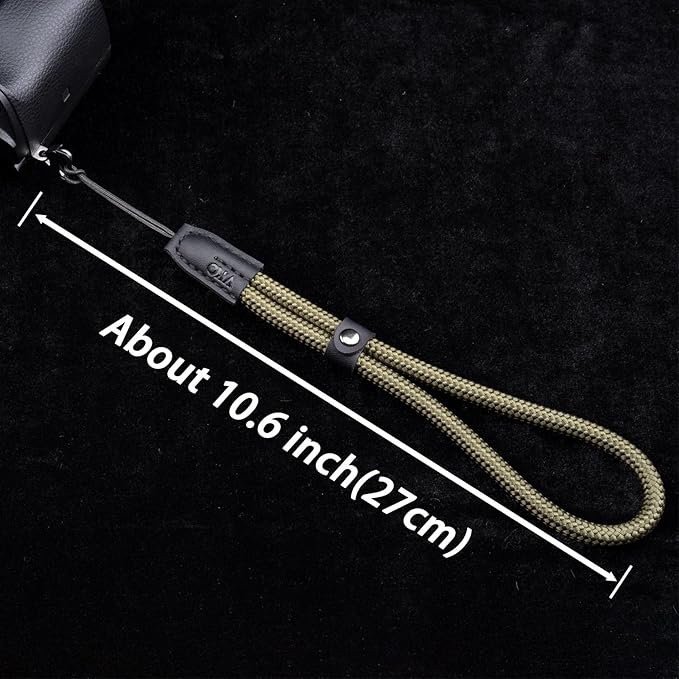 Camera Wrist Strap,Climbing Rope Wrist Straps,Tether Hand Strap for Point-and-Shoot, Mirrorless, Small Cameras Accessory
