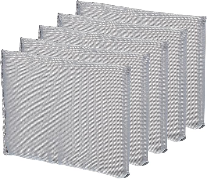 PATIKIL Camera Bag Divider, 5Pcs 5.71"x3.94"x0.39" Shockproof Camera Bag Inserts Separator Pad Protective Lens for Nikon Camera DSLR Protect Bag Organizer Universal Divider Cushion, Gray
