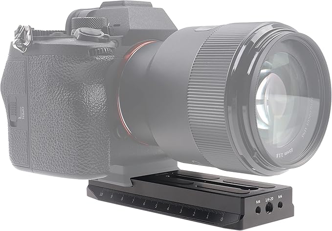 FocusFoto Lower Quick Release Baseplate QR Plate for DJI Ronin RS2 RSC2 RS3 Pro Gimbal Stabilizer Arca-Swiss Standard Camera Tripod Ballhead (Lower Version)