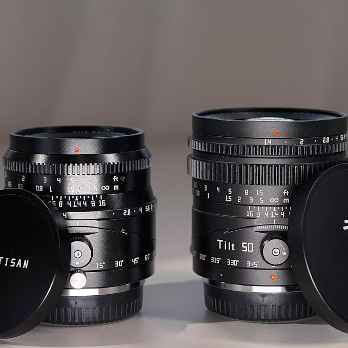 TTArtisan 35mm F1.4 Tilt Lens for M43-Mount, Large Aperture APS-C Manual Lens Compatible with Olympus and Panasonic Camera(for M43-Mount)