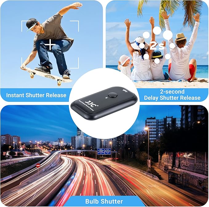 JJC Wireless Infrared Shutter Release Remote Control Replaces Nikon ML-L3 for Nikon D750 D610 D3400 D3300 D3200 D7500 D7200 D7100 D5500 D5300 D5200 D90 D80 Coolpix P900 P7800 P7700
