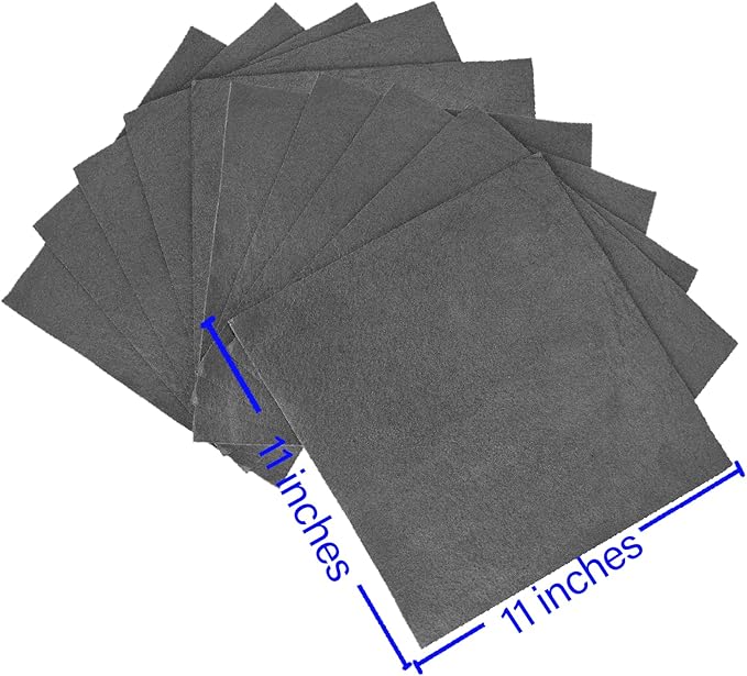 10 Pcs 11×11 Inches New Real Magic Cloth Thickened Magic Cleaning Cloth Microfiber Magic Cleaning Cloth for Mirror, Glass, Window,Cars