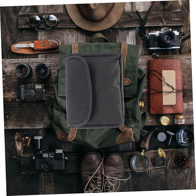 Vaguelly Camera Bag Insert Portable Padded Protective Case for DSLR Cameras Dividers for Compact Design for Backpacks Messenger Bags