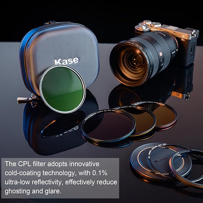 Kase 112mm Wolverine Revolution Plus Magnetic Filters Pro Kit for Nikon Z 14-24mm f/2.8 S Lens, Includes CPL ND1000 Soft GND0.9 Lens Cap & Filter Bag, Shockproof Optical Glass & & Color Coded Rings