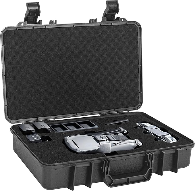 ITHWIU Protective Hard Case Shockproof Water-resistant with Customized DIY Foam Insert fit for Camera, etc, 17.3 X 11.5 X 4-Inch