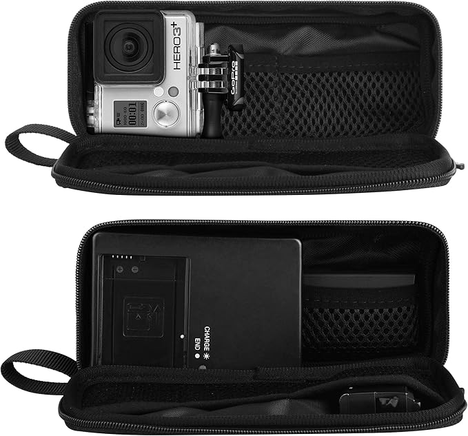 TXEsign DSLR Camera Battery Storage Bag, Battery Holder Case for GoPro Hero 10 9 8 7 6 5 4