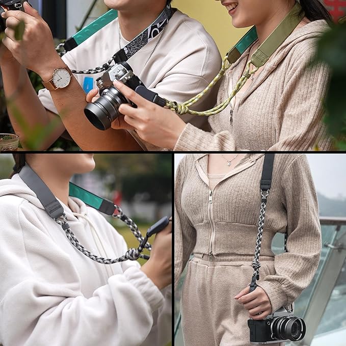 LEOFOTO Adjustable Camera Strap for Photographers
