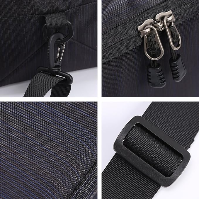 Koolertron Dslr Camera Insert Bag Purse Universal Liner Lens Pouch Partition Protective Cover Waterproof Sleeve for Cannon/Nikon/Sony (Black)