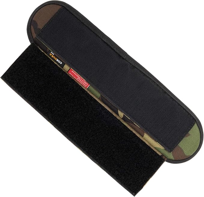 Manhattan Portage Shoulder Pad Hook & Loop Strap with Thick Padding Adjustable 2.5 Inches Wide 1000D Cordura Comfort (Camouflage)