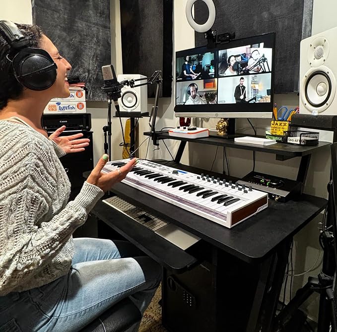 Stream for rehearsing, performing, and jamming online in real time with musicians up to 500 miles away—Low latency, 48k audio, control from any PC/Mac or tablet.