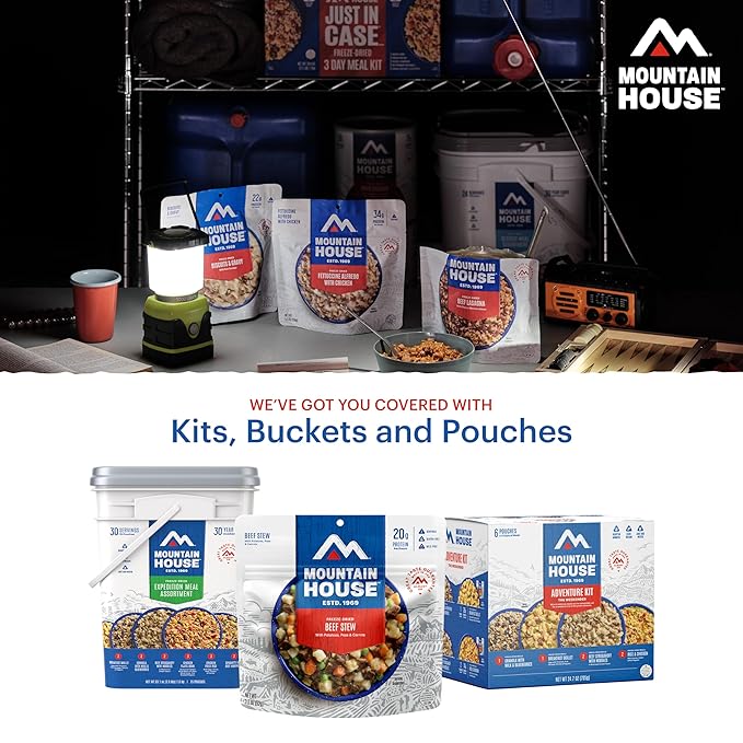 Mountain House Spaghetti with Beef Marinara #10 Can | Freeze Dried Survival & Emergency Food | 7 Servings