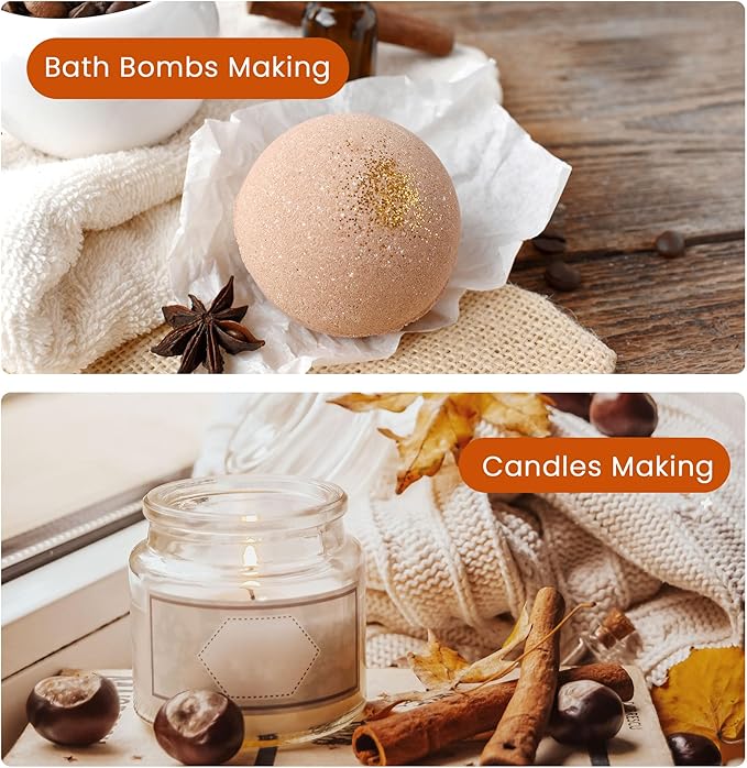 Pumpkin Pie Fragrance Oil, ESSLUX Aromatherapy Candle Making Scents, Essential Scented Oils for Home for Diffuser, Massage, Soap, Perfume, Humidifier, 30 ml