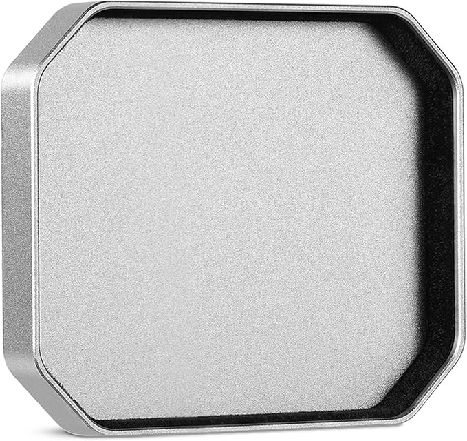 Haoge Square Metal Cover Cap for Haoge Specific Square Lens Hood Silver Cap-X1006S