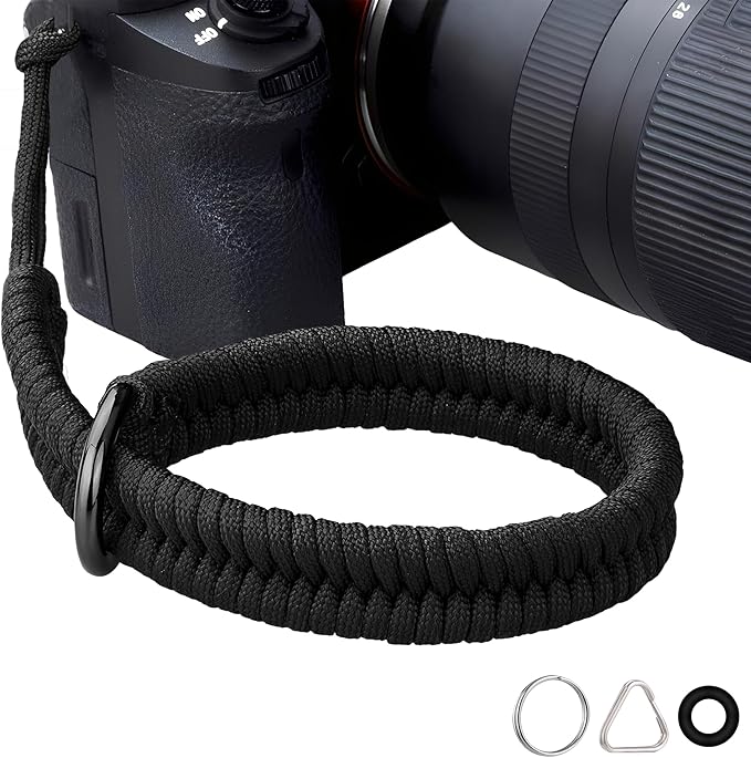 ZXZone Camera Wrist Strap for DSLR Mirrorless Camera，Camera Hand Strap with Safer Connector