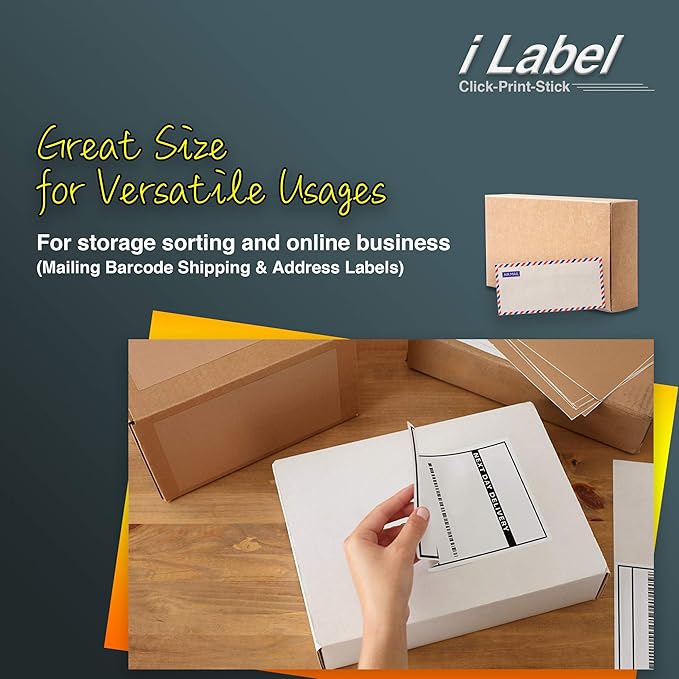 14UP 4" x 1-1/3" Address Labels for Laser & Inkjet Printers[100 Sheets,1400 Labels]