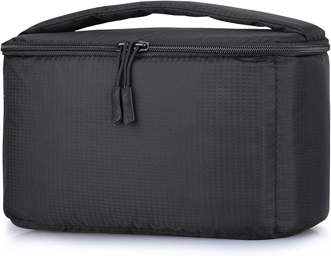 S-ZONE Padded Folding Camera Bag for DSLR SLR Camera TLR Sony Canon Nikon or Flash