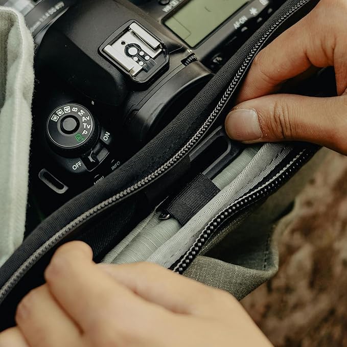Peak Design Camera Cube V2, Medium, Custom Organization and Protection, Weatherproof Shell with Foam Sub-Lining, FlexFold Dividers Included, Camera Bag Insert Compatible Travel Bags