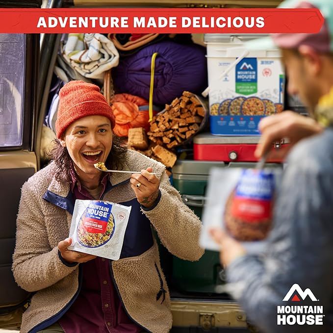 Mountain House Emergency Meal Assortment Kits, Freeze-Dried Survival Food Kit for Disaster Preparedness & Long-Term Storage, 30-Year Shelf Life