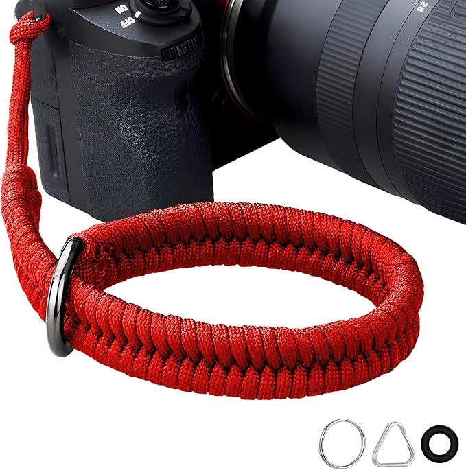 ZXZone Camera Wrist Strap for DSLR Mirrorless Camera，Camera Hand Strap with Safer Connector