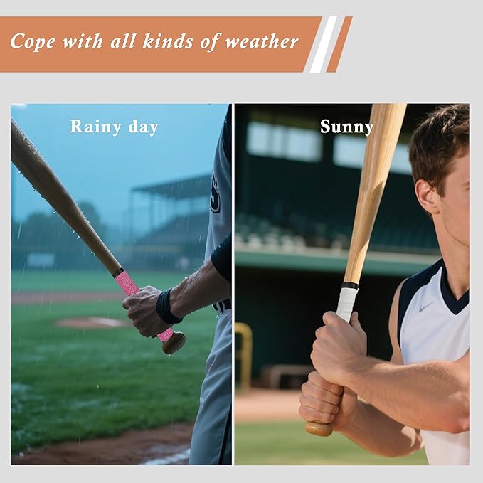 Bat Grip for Baseball & Softball, Precut Bat Tape – Wrap Your Bat