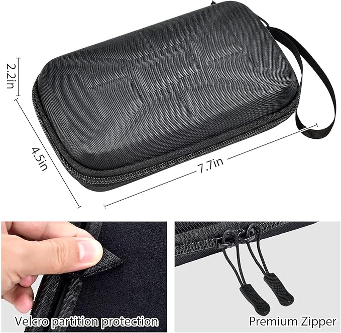 Game Card Case for Nintendo for Switch - 72 Cards & 144 Micro SD SDXC SDHC TF Slots, Protective Storage for Switch/for OLED Lite, Shockproof Hard Shell Family Gamers Travel Home Organizer, Box Only