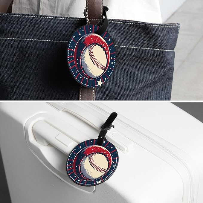 2 Pack Luggage Tags for Suitcase Baggage Handbag Travel Bag Label Suitcase Tag Suitcase Label Tag Name Card with Privacy Cover
