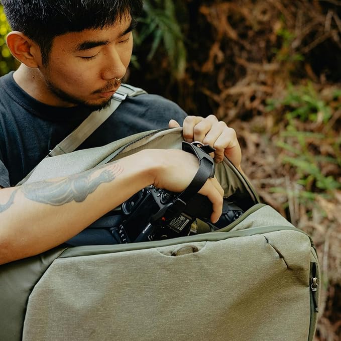 Peak Design Camera Cube V2, Large, Custom Organization and Protection, Weatherproof Shell with Interior Padding, FlexFold Dividers Included, Camera Bag Insert Compatible Travel Bags