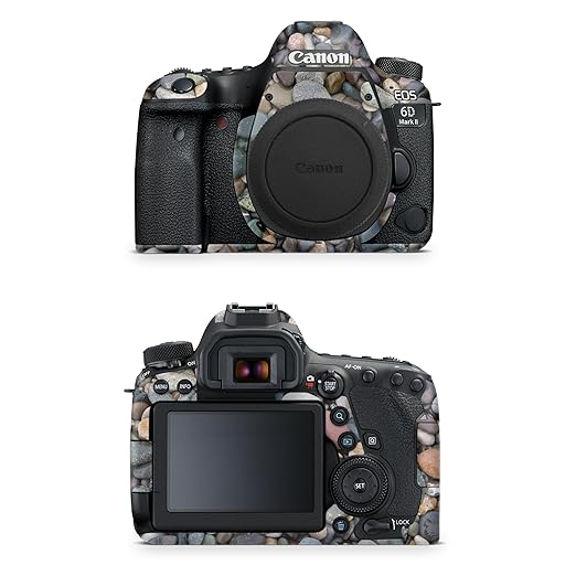Camera Skin Compatible with Canon EOS 6D Mark II Camera (2017) - Riverbed - Premium 3M Vinyl Protective Wrap Decal Cover - Easy to Apply | Crafted in The USA by MightySkins