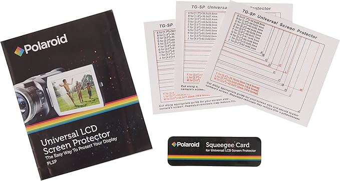 Polaroid Universal LCD Screen Protector - The Easy Way To Protect Your Display