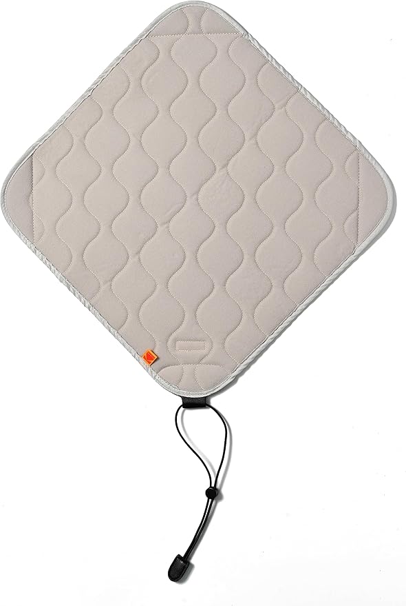 KODAK Camera Wrap Size L 38.5x38.5cm - Water-Resistant, Anti-Scratching and Dust-Free Protective Cloth for SLR Camera, Tele Lens (Light Grey) [ONE item]