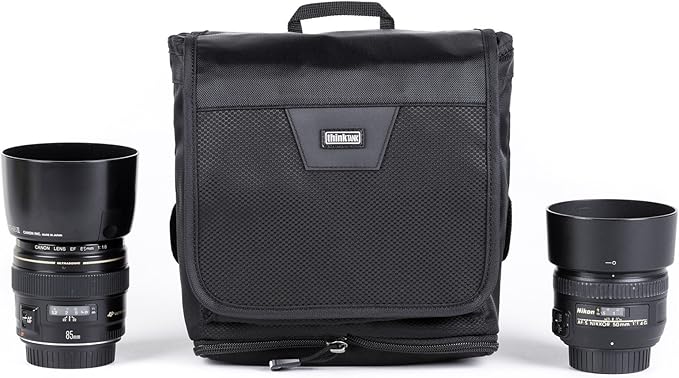 Think Tank Thin Skin Changer Pop Down V3.0 Compressible Modular System Pouch for Gripped Camera Body or 2 Small Lenses