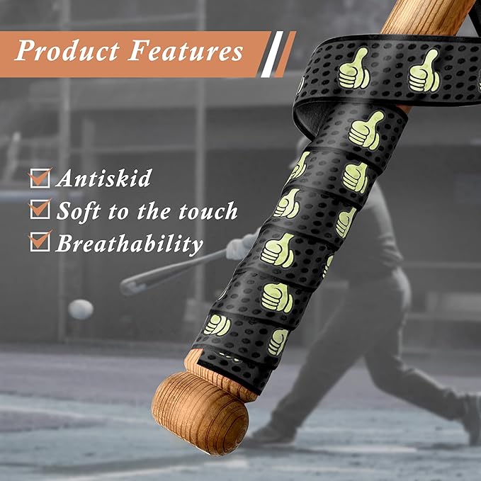 Bat Grip for Baseball & Softball, Precut Bat Tape – Wrap Your Bat