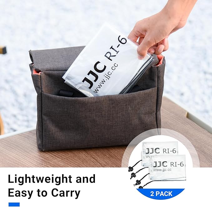2 Pack 18" Long Camera Rain Cover with Flash Dust Sleeve Protector for Canon EOS R5 R6 Rp 5D 6D 7D 90D 80D 77D 70D Z7II Z6II Z5 Z50 D850 D810 D780 D750 D610 D500 D3500 D5600 D7500