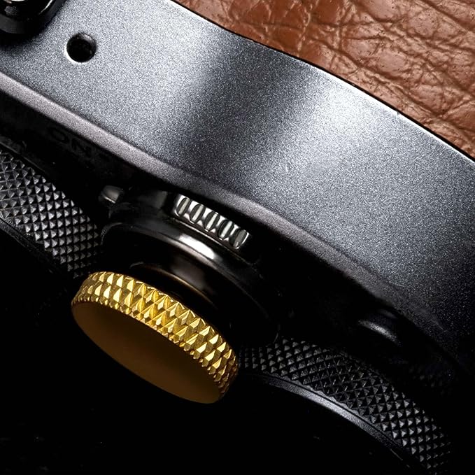 Fujifilm Camera Soft Release Button: 3 Pcs Shutter Button of Camera Accessories - Fuji Fujifilm X-M5 X-T5 X-T4 X-T3 X-T30 X-T30 II X-T20 X-PRO3 X100VI X100V X-E4 X-E3 (Gold)