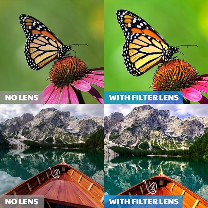 37Mm Clip-on Macro Lens for Smartphones 15X Zoom Mobile Phone Lens with Multi-Coated Optics for Clear Close-up Photography Compatible with iPhone 15 Pro Max and Other Phones