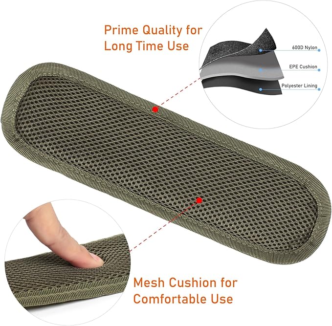 2 Pack Shoulder Strap Pads Adjustable Shoulder Strap Replacement for Crossbody Pouch Bags