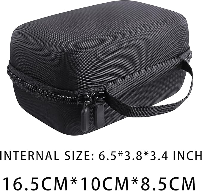 JINMEI Hard EVA Carrying Case Compatible with Compatible with Fujifilm X-T50,X-T5,X-T30 II, X-T30, X-T10, X-T20 Mirrorless Digital Camera storage box(Fits 15-45mm Lenses) (black)
