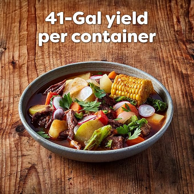 Knorr Professional Caldo de Res, Beef Bouillon with Beef Flavor Granulated Base, Bouillon as a Base, Marinade, Flavor Enhancer, Shelf Stable Convenience, 0g Trans Fat, 4.4 lbs (Pack of 2)