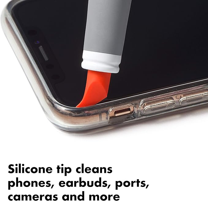 OXO Good Grips Electronics Cleaning Brush, Orange, One Size (Pack of 3)