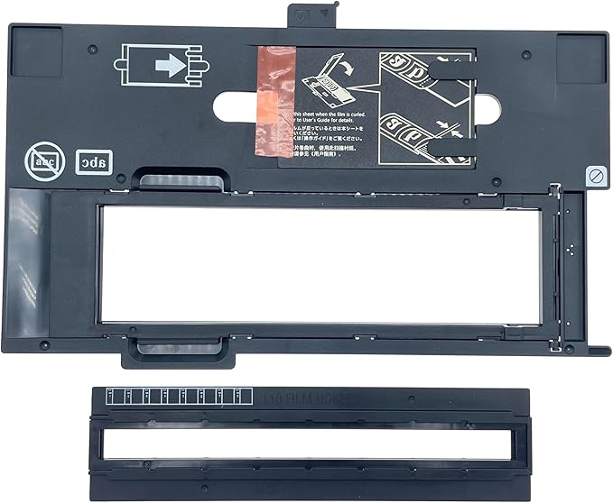 OKLILI 110 / 16mm + 120 & 220 / 60mm Photo Holder Assy Brownie Asp Film Holde Scanning Negative Holder Compatible with Epson Perfection V500 V550 V600