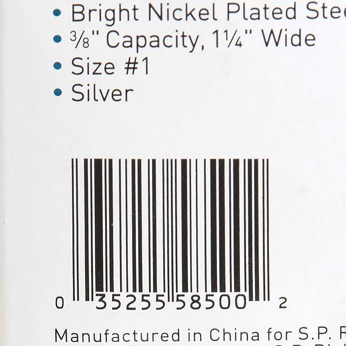 Business Source Bulldog Clip, Silver (58500)