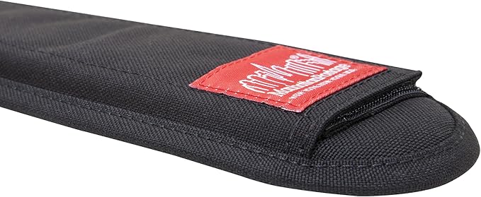 Manhattan Portage Shoulder Pad Hook & Loop Strap with Thick Padding Adjustable 2.5 Inches Wide 1000D Cordura Comfort (Black)