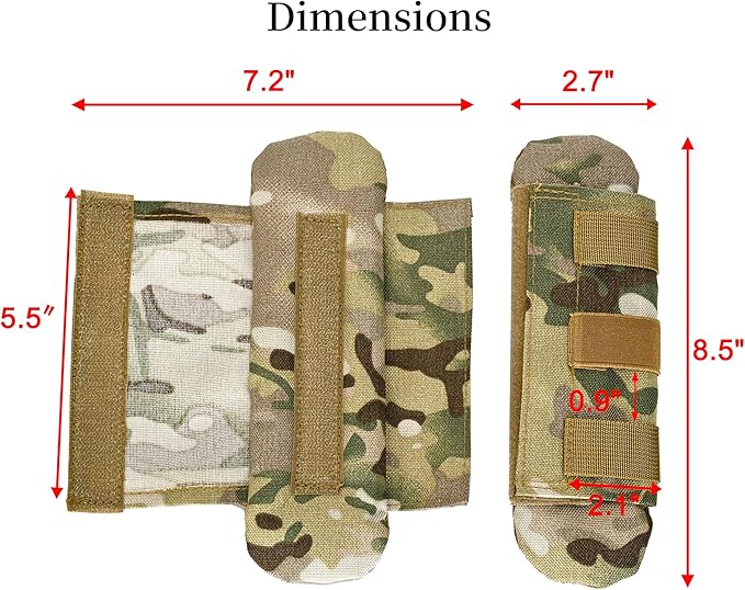 2 Pack Shoulder Strap Pad,Vest Shoulder Strap Pads Backpack Strap Pads Fit 2'' Sling Bags Shoulder Straps